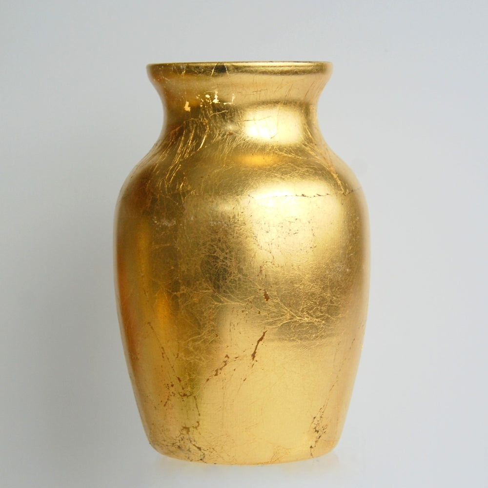 GILT 7" Gold Flower Vase