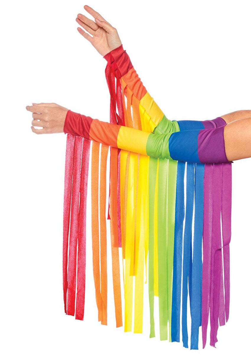 Rainbow Fringe Arm Piece LA-A2827