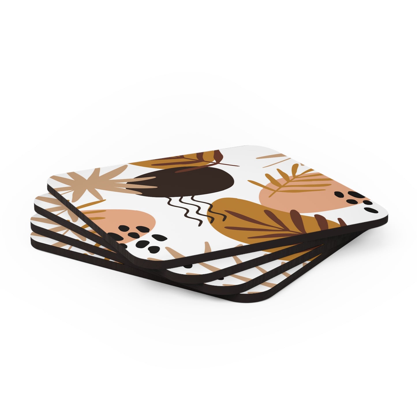 Corkwood Coaster Set