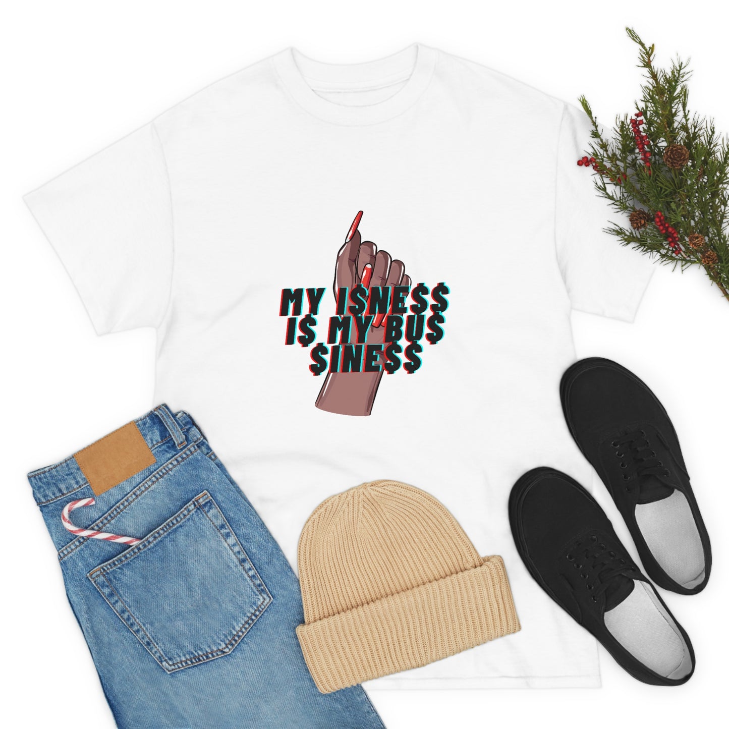 My Isness Is My Business Unisex Heavy Cotton Tee