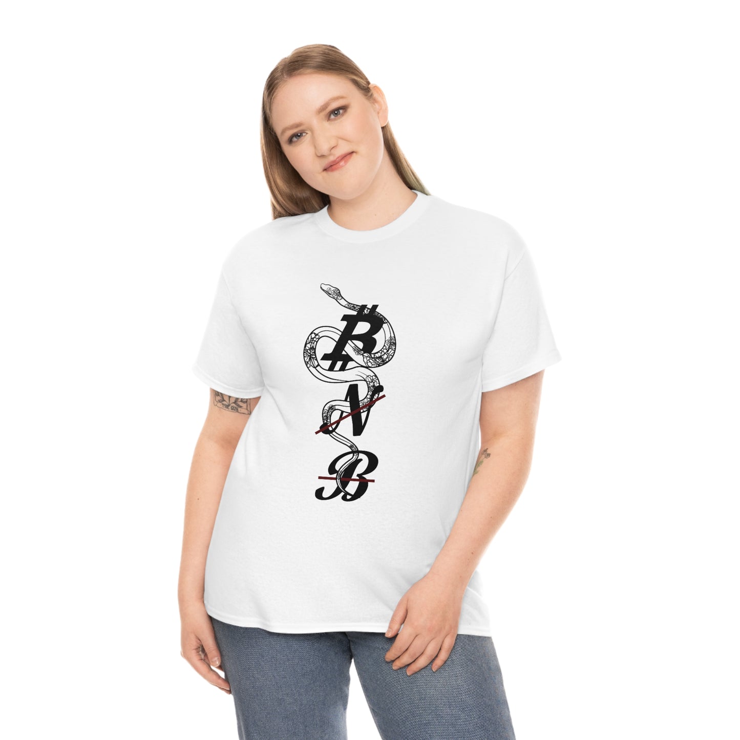 BNB Staple Print Four Unisex Heavy Cotton Tee