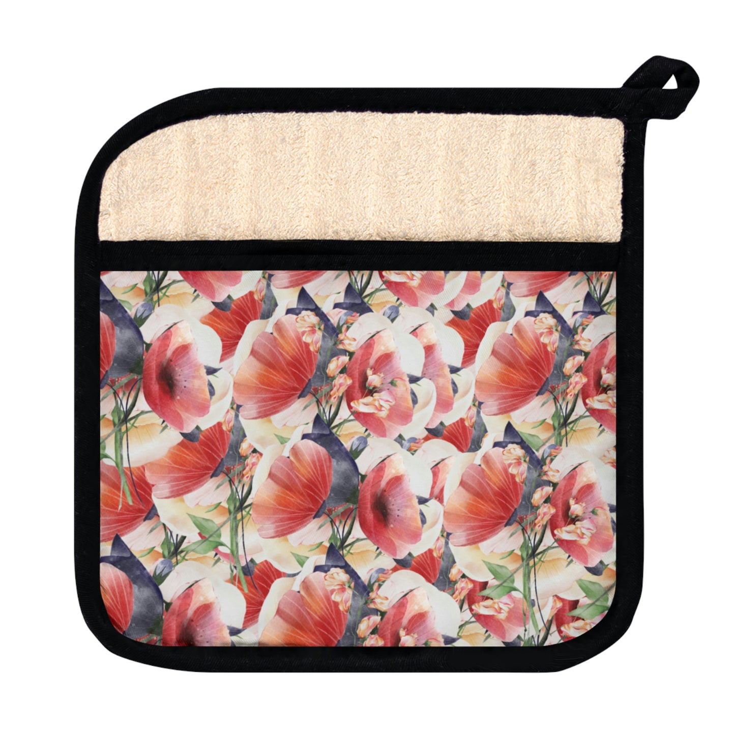 AV Print One Pot Holder with Pocket