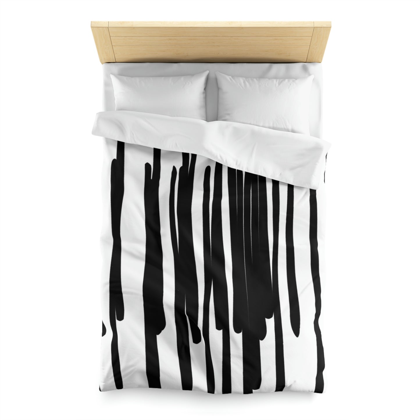 AV Print Eight Microfiber Duvet Cover